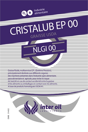 Graisses Cristalub EP 00 NLGI 00 multiservices EP