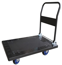 Chariot plastique avec dossier rabattable 500 kg