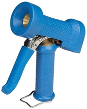 Pistolet de lavage bleu