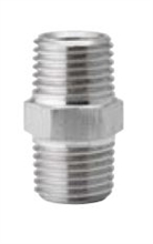 Raccords doubles mâles GAZ pour injecteurs inox 304L